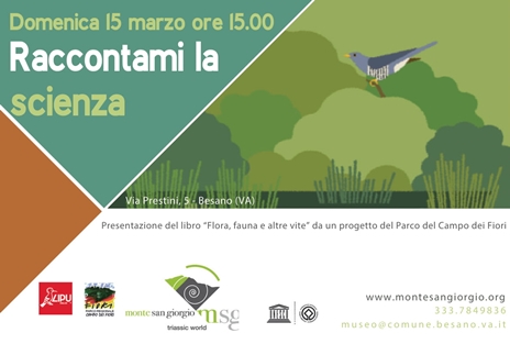 Annullata la presentazione del libro “Flora, fauna e altre vite”